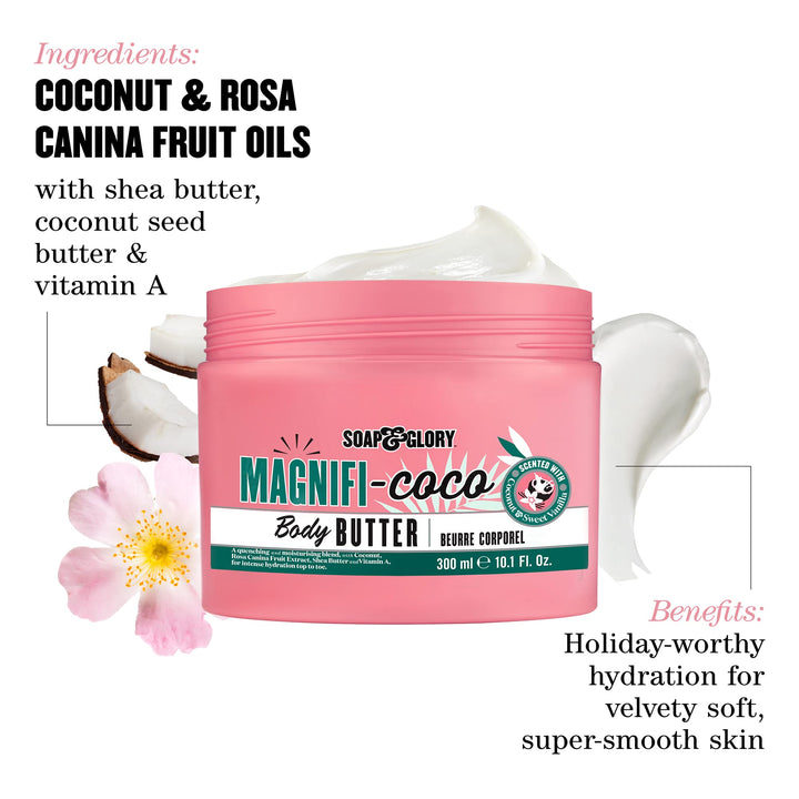 Soap & Glory Magnifi-coco A CREAM COME TRUE Body Butter 10.1 oz / 300 ml