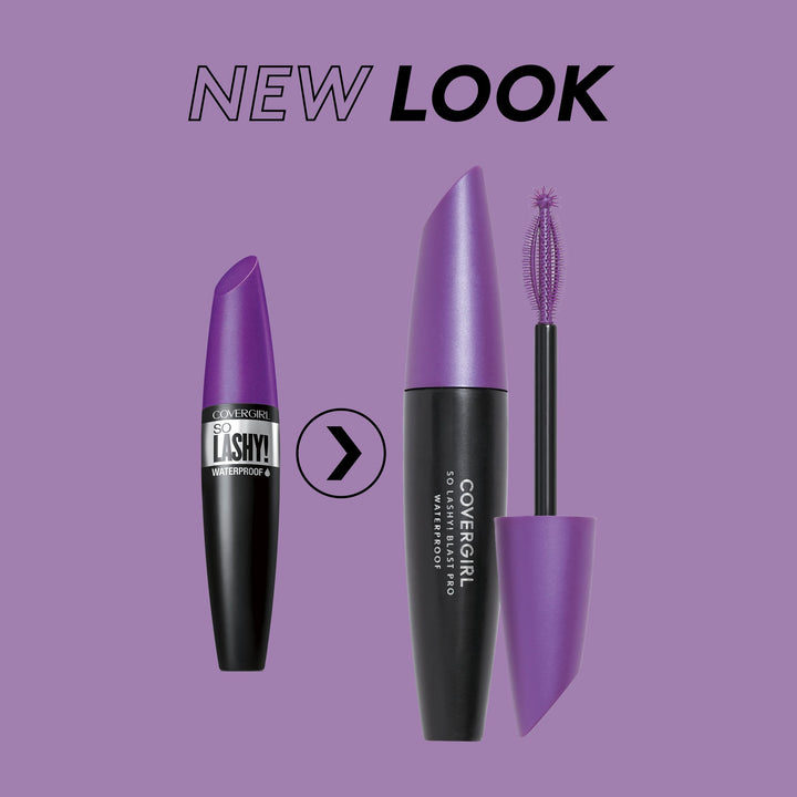 COVERGIRL So Lashy! blastPRO Waterproof Mascara Extreme Black .44 fl oz (13.1 ml) (Packaging may vary)