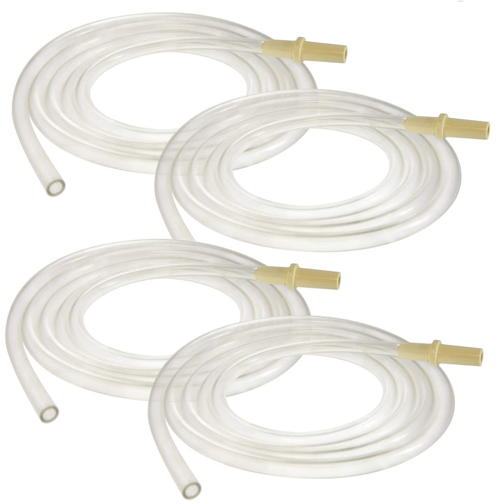 Nenesupply Tubing x 4 Compatible with Pump in Style Advanced Breastpump Replacement Parts for Medela Tubing. Transparent Plastic Tubing. Not Original Medela Pump Parts