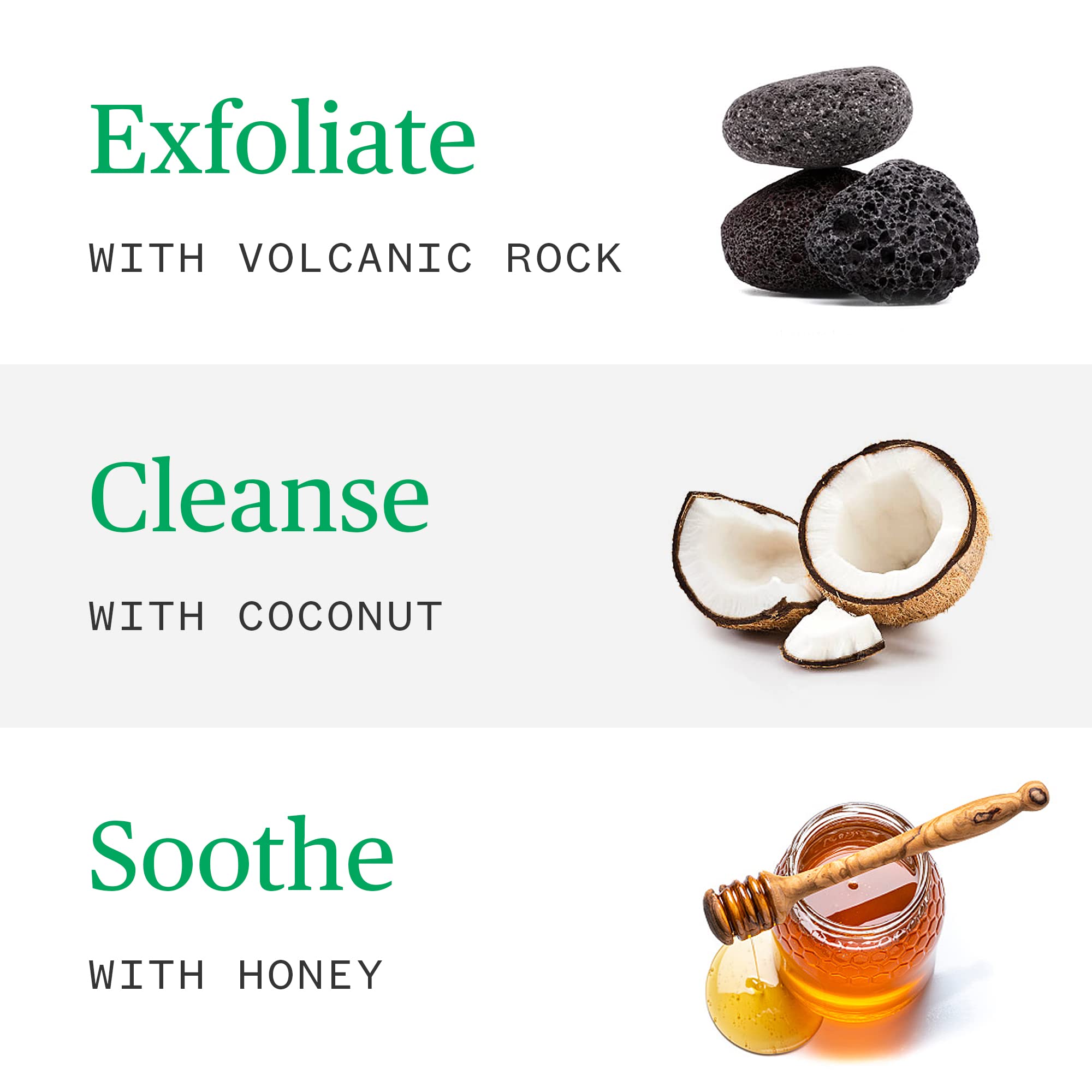 Ursa Major Morning Mojo Bar Soap - Natural Energizing and Exfoliating Bar Soap with Peppermint