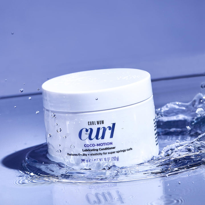 COLOR WOW Curl Wow Coco-motion Lubricating Conditioner – Weightless conditioner instantly moisturizes deep inside strands for silky-soft, bouncy, springy curls