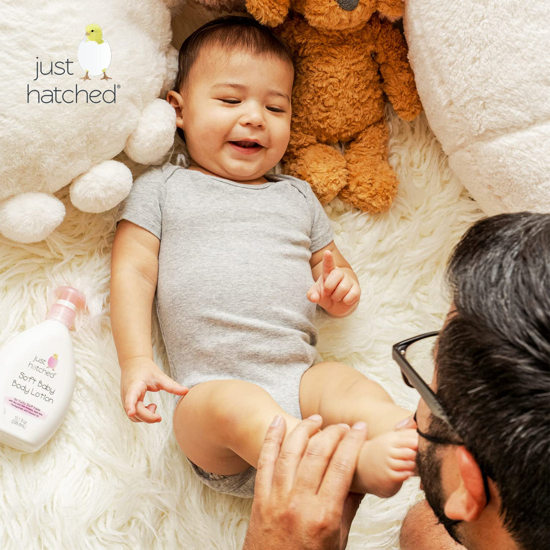 Just Hatched Soft Baby Body Lotion, 10.1 Ounce