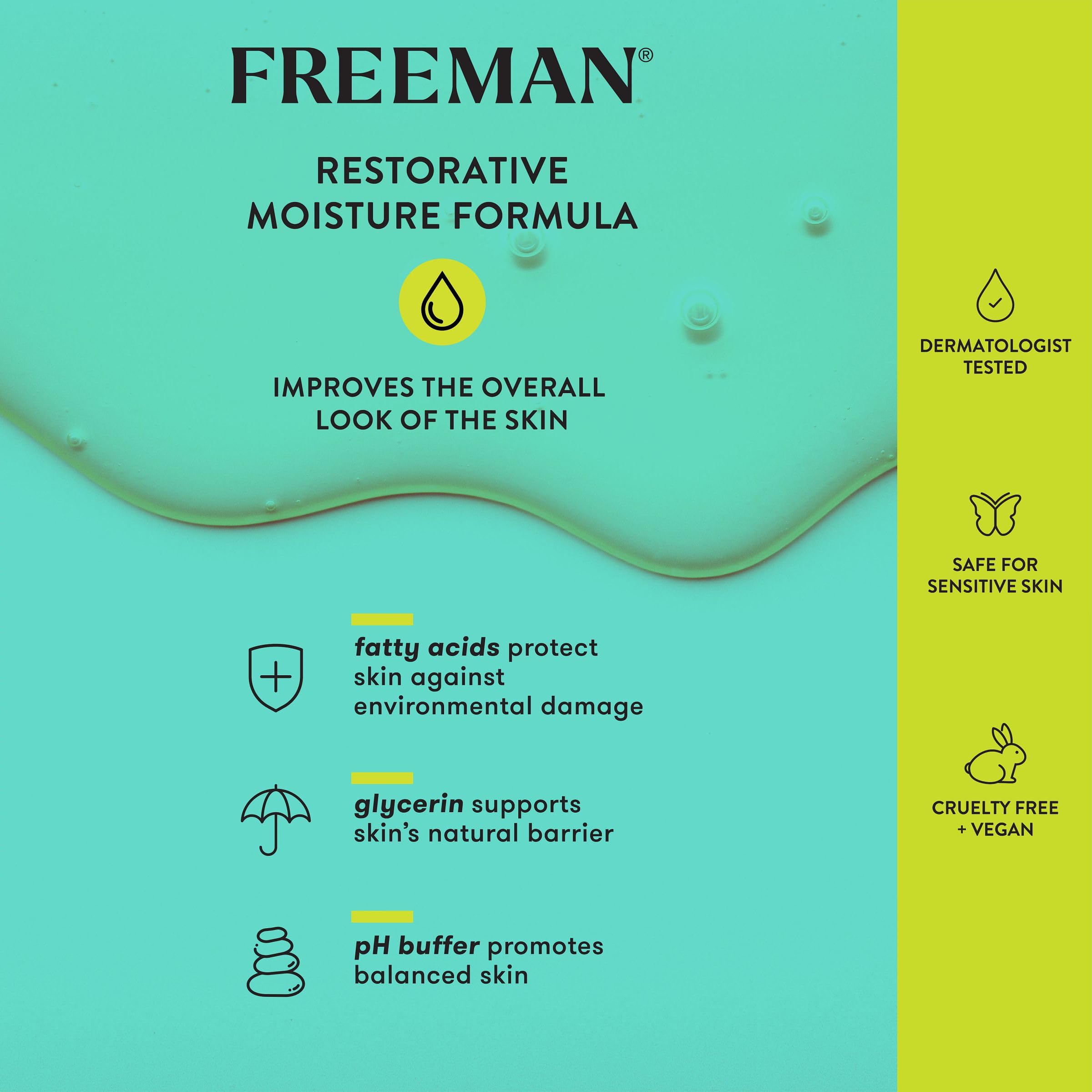 Freeman Glow Booster Serum + Makeup Primer, Lightweight Hydrating Face Serum, Face Primer For Long Lasting Makeup, Infused With Vitamin C, Brightens & Plumps Skin, 1.0 fl.oz./ 50 mL Bottle