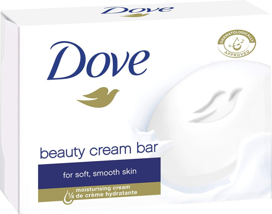 Dove White Moisturizing Cream Beauty Bar, 3.5 Ounce