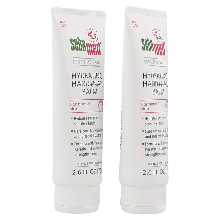 Sebamed Hand & Nail Balm, 2.6 oz(75ml), 2 Pack