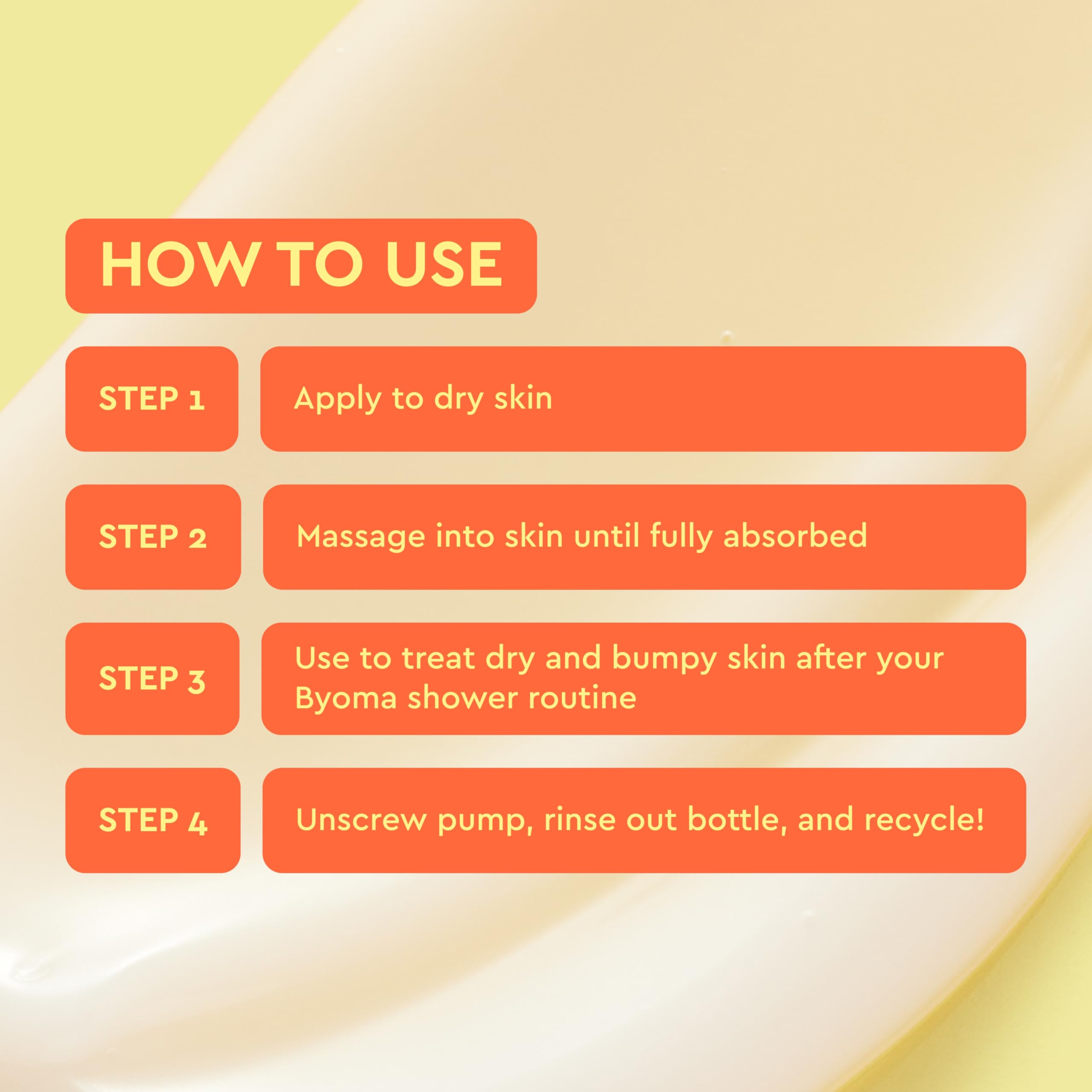 BYOMA Smoothing Body Serum - For Body Breakouts & Textured Skin - Lightweight Body Serum with Succinic Acid & Blue Tansy - Restores Skin Barrier & Soothes Inflammation - 3.4 fl oz