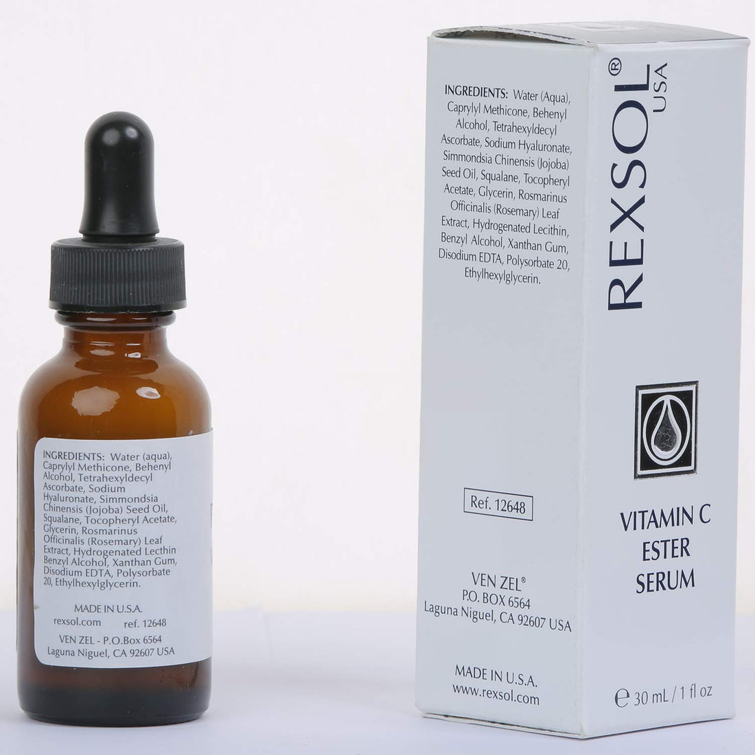 REXSOL Vitamin C Ester Serum | An Ultimate Multi-Action Brightening Serum | RadianceBoost Vitamin C Serum | Skin Brightening & Hydration | 30ML