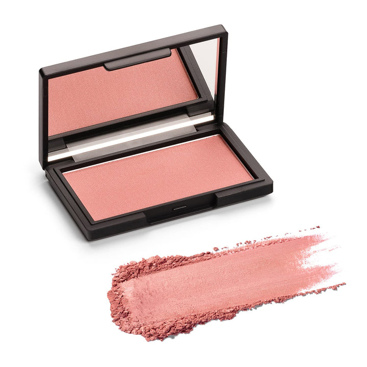 Phase Zero Makeup Powder Blusher - Mixed Emotions - 4g / 0.141oz - Pigmented, Buildable, Lightweight Powder Blush for a Radiant, Healthy, Natural Glow. Versatile Shades - Pink - Shimmer finish.