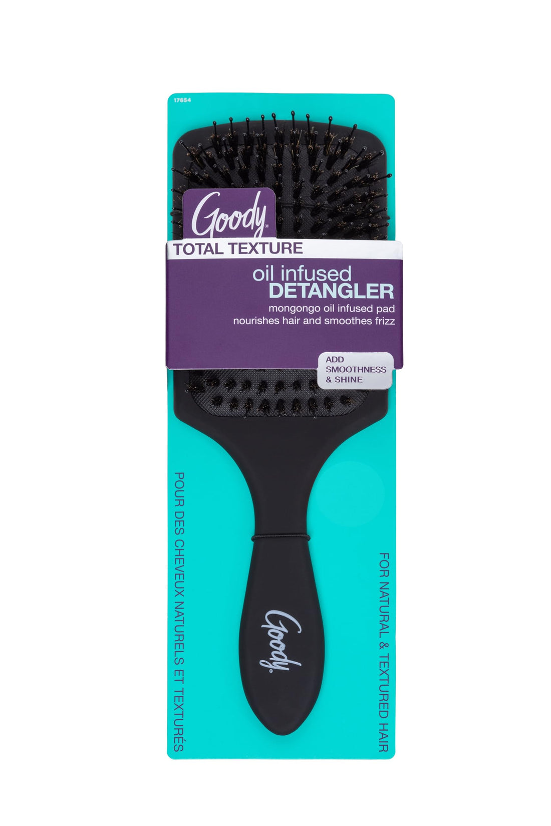 Goody Total Texture Detangler For Thick Hair, Infused with Mongongo Oil, For Natural and Textured Hair, 1 Count