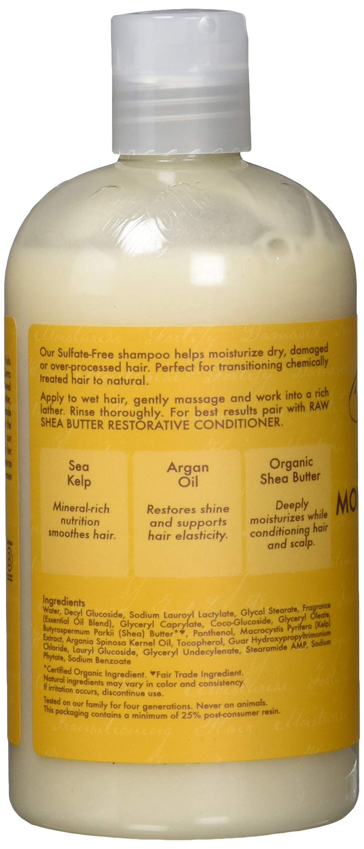 Shea Moisture Raw Shea Butter Moisture Retention Shampoo, 13 Ounce