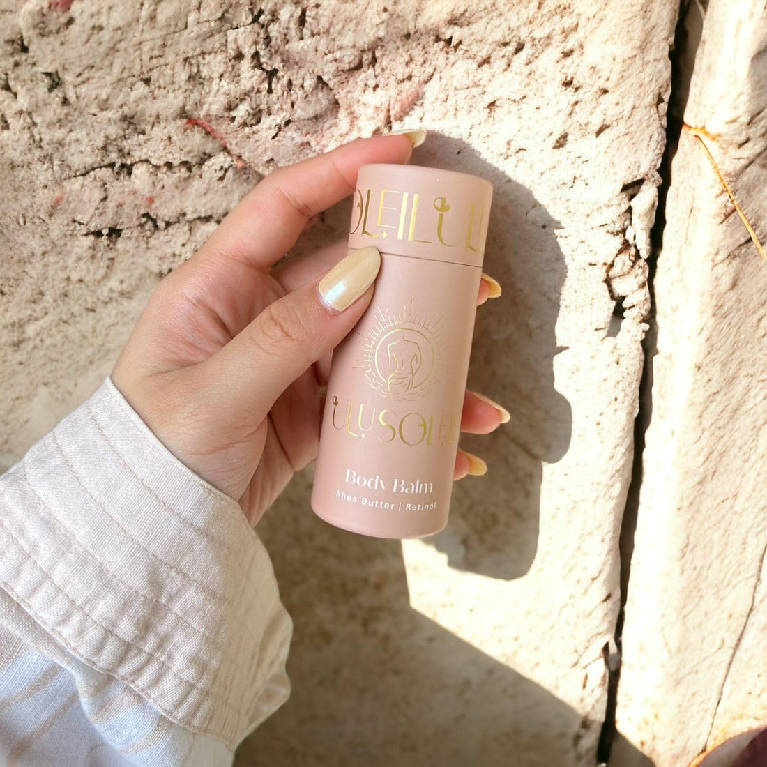 Ulu Soleil Shea Butter Body Balm with Retinol | Moisturizing Stick with Retinol for Soft, Supple & Even Skin