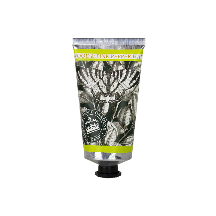 Royal Botanical Gardens, Kew Sandalwood & Pink Pepper Hand Cream, 75mls