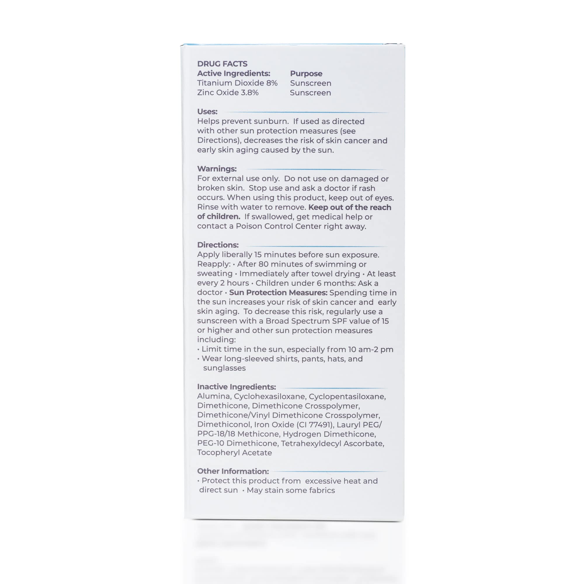 Tizo Facial Mineral Sunscreen SPF 40 Tinted, 1.75 oz