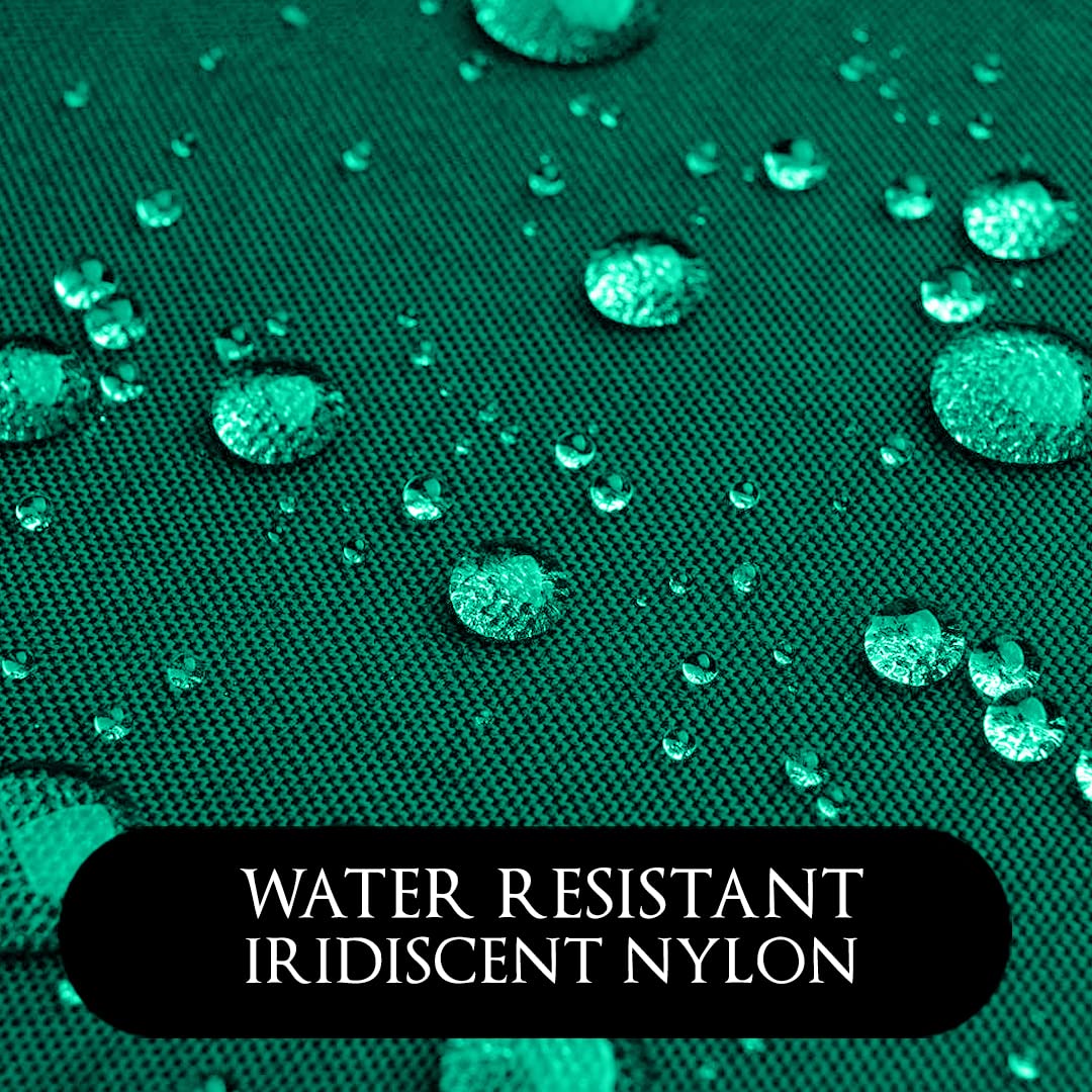 Betty Dain Lightweight Crinkle Nylon Hair Cutting / Styling Cape, Green