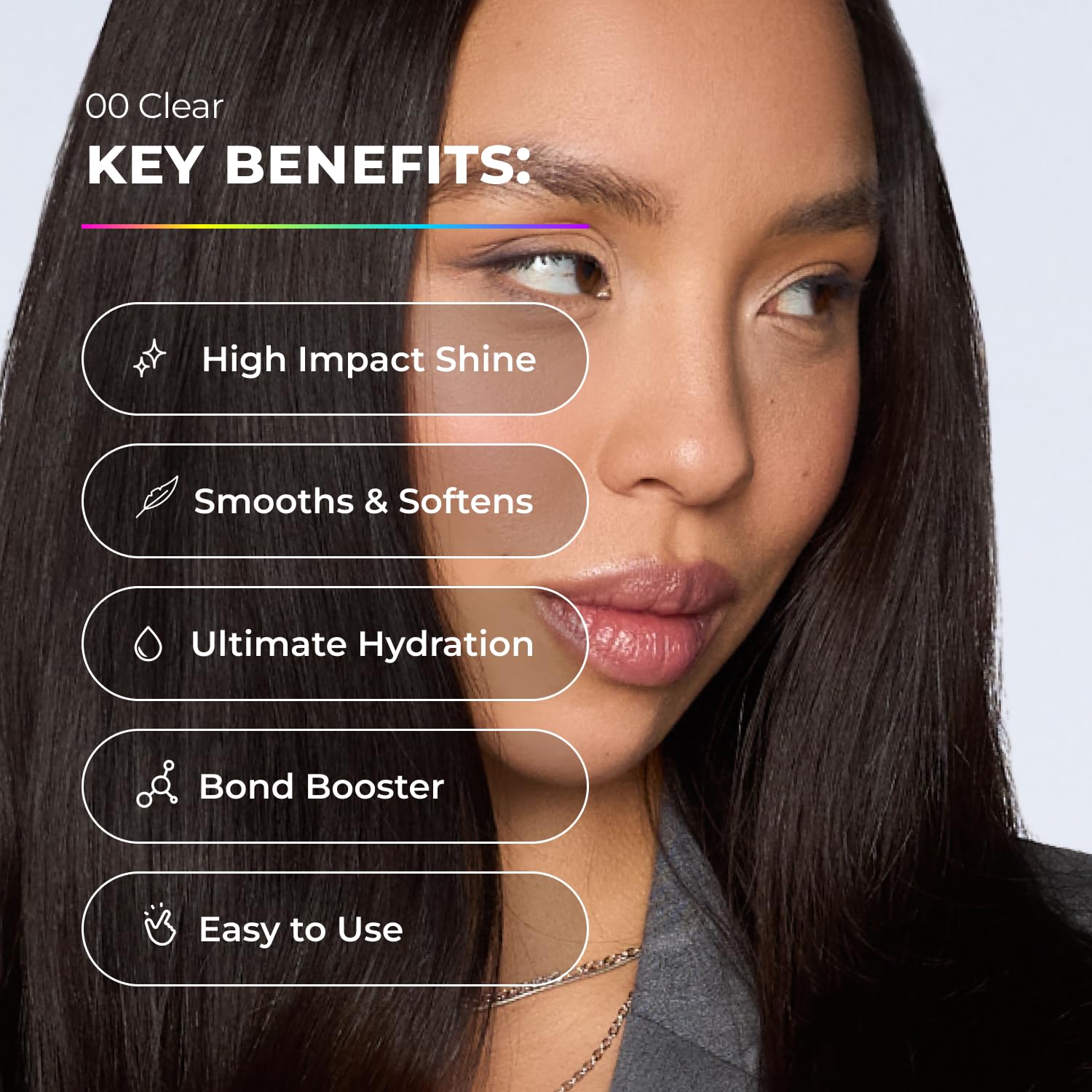 XMONDO Hair Super Gloss Intensive Glossing Treatment | Infused with Bond Booster Technology to Boost Shine & Hyaluronic Acid for Nourishment, Revitalization & Repair, Vegan Formula, 8 Fl Oz 1-Pack