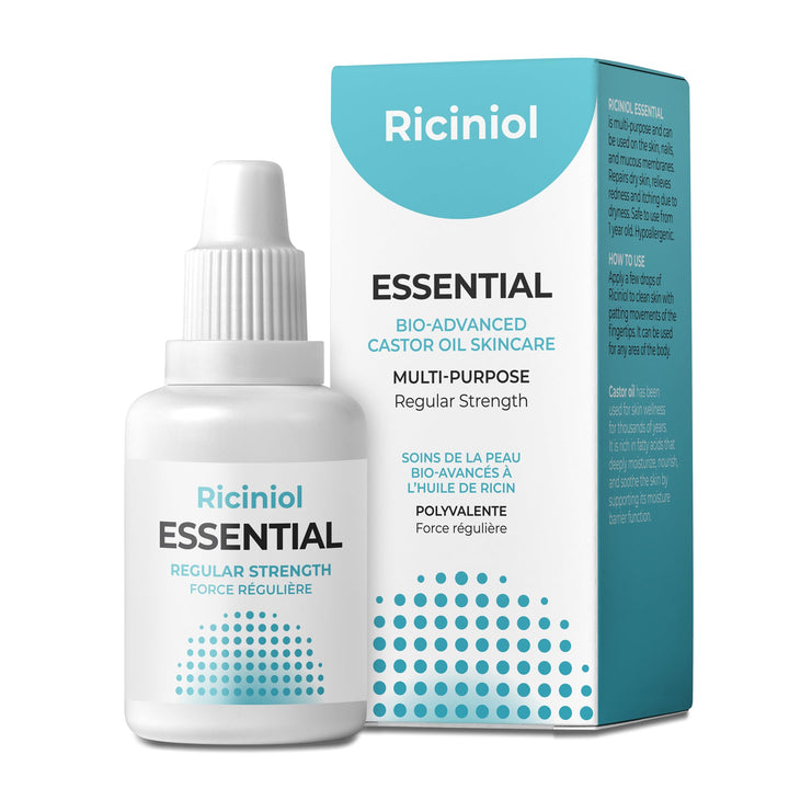 Riciniol Essential (Classic) – Multipurpose Bio-Advanced Castor Oil Ointment with Vitamin C & E, Pure & Natural Hypoallergenic Skincare and Hair Care (30 ml - Pack of 1)