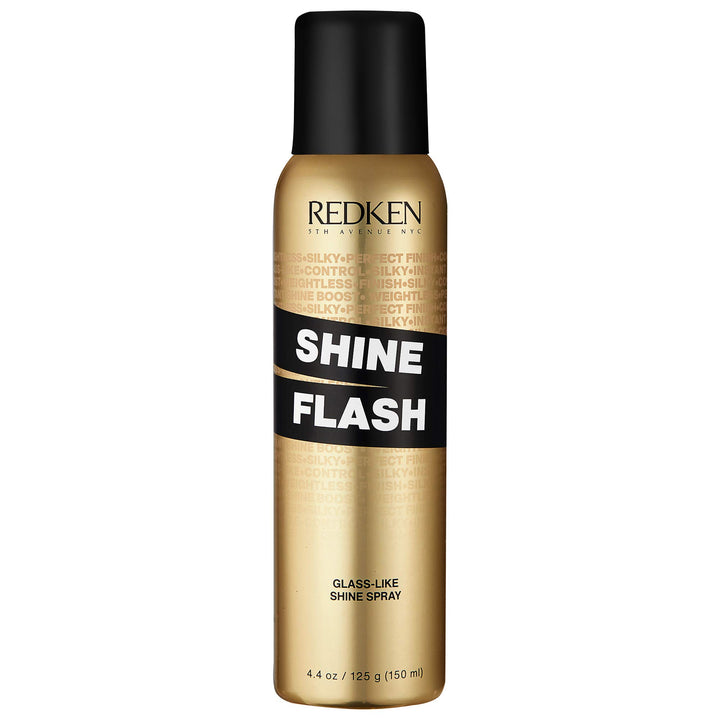 Redken Shine Flash 02 Glistening Mist | For All Hair Types | Instantly Adds Shine | Citrus Fragrance | 4.4 Oz