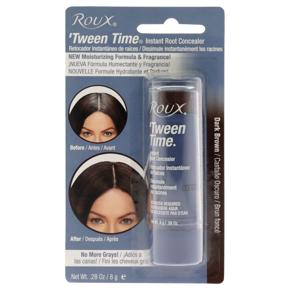 Dark Brown Instant Hair Color Touch Up Stick