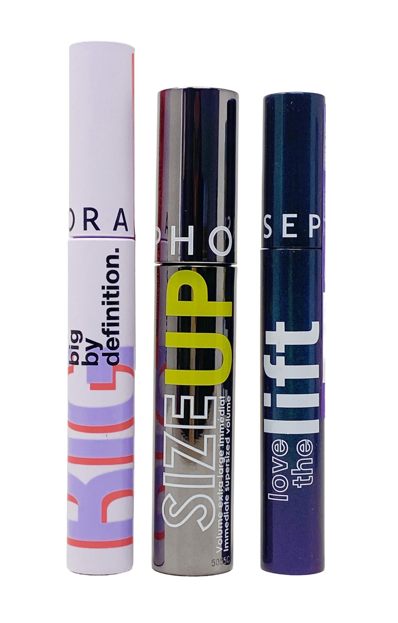 Sephora Collection Mascara Trio Set - Love The Lift, Size Up and Big By Definition