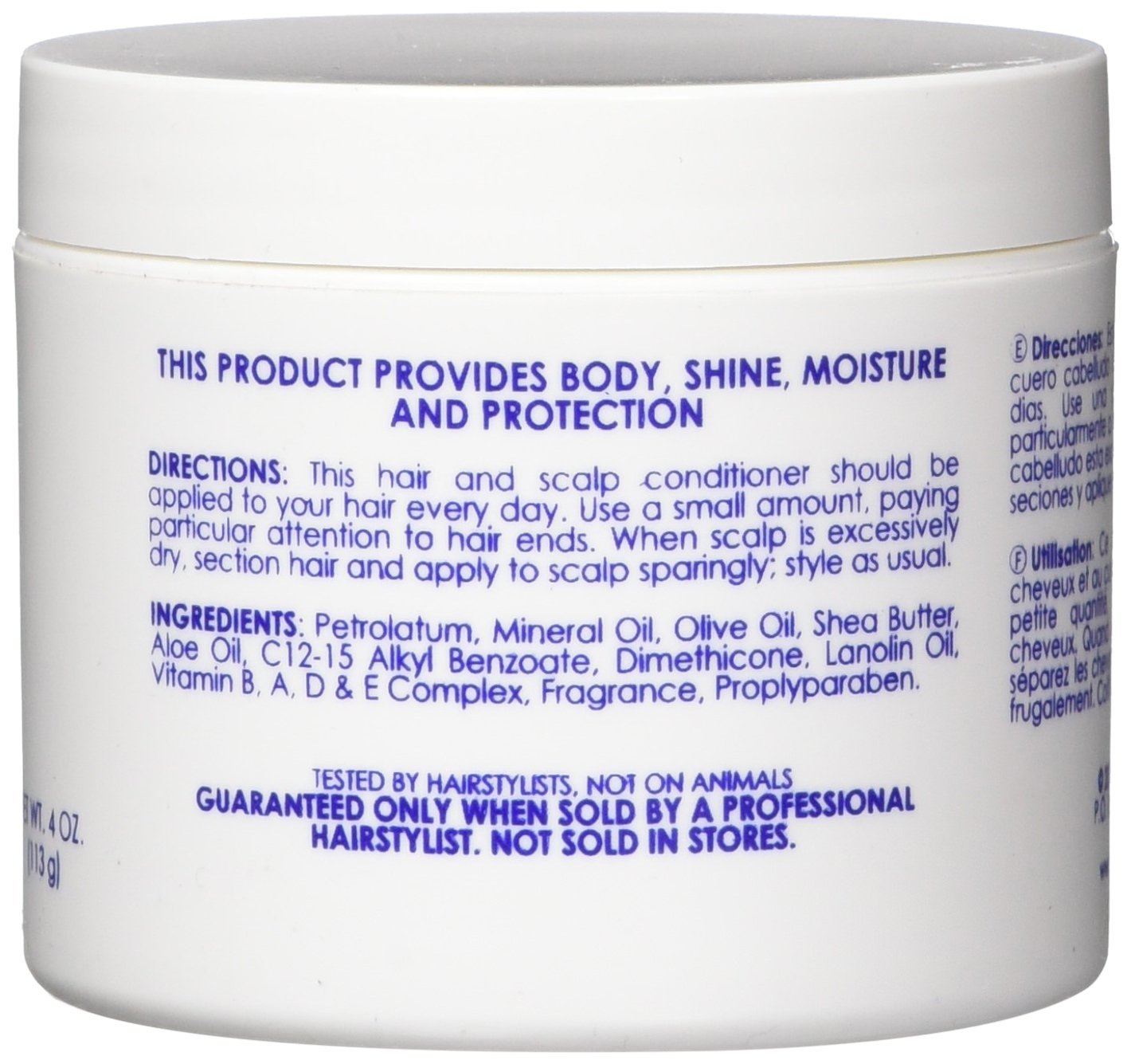 Nairobi Vita-Sheen Light Conditioning Hairdress and Glossifier, 4 Ounce