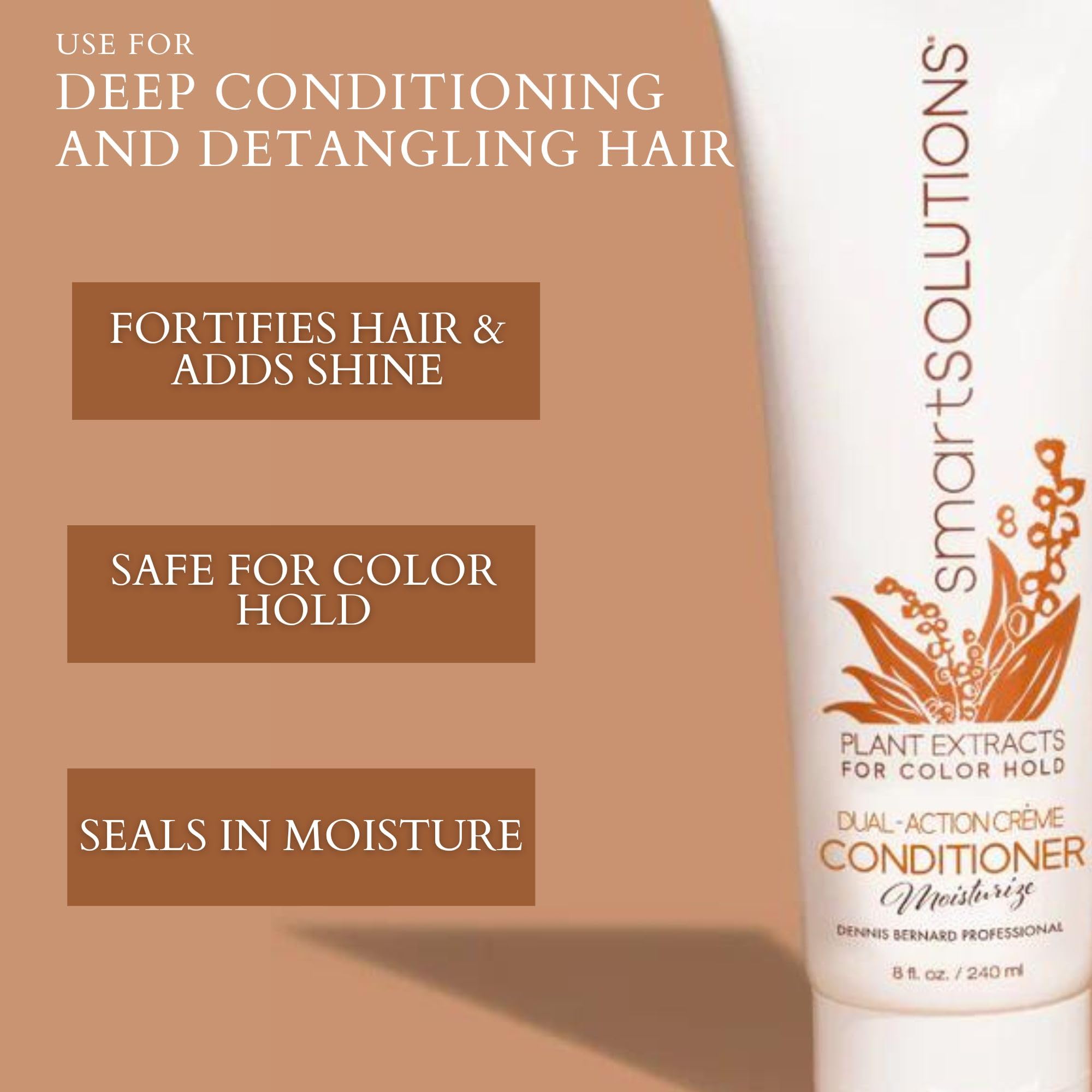 Smart Solutions Dual Action Creme Conditioner, 32 Fluid Ounce