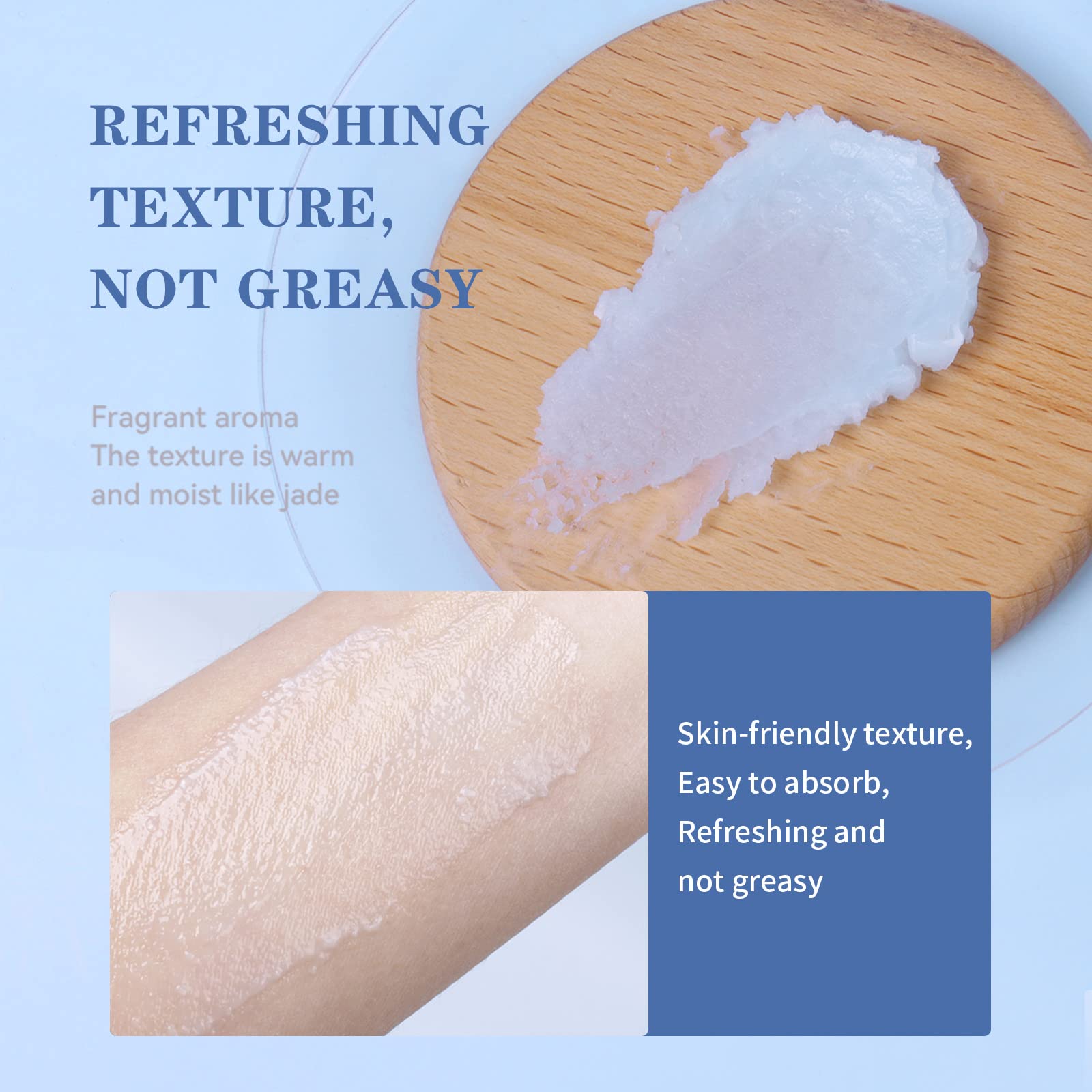 Easilydays Hydrating Face Stick, Wrinkle Moisturizing Balm Stick, Deeply Hydrates and Nourish for Chapped Skin, Nourishing Eye Balm, Mult Traveling Moisturizer Mask Stick for Face,Eyes,Lips Lines,Neck