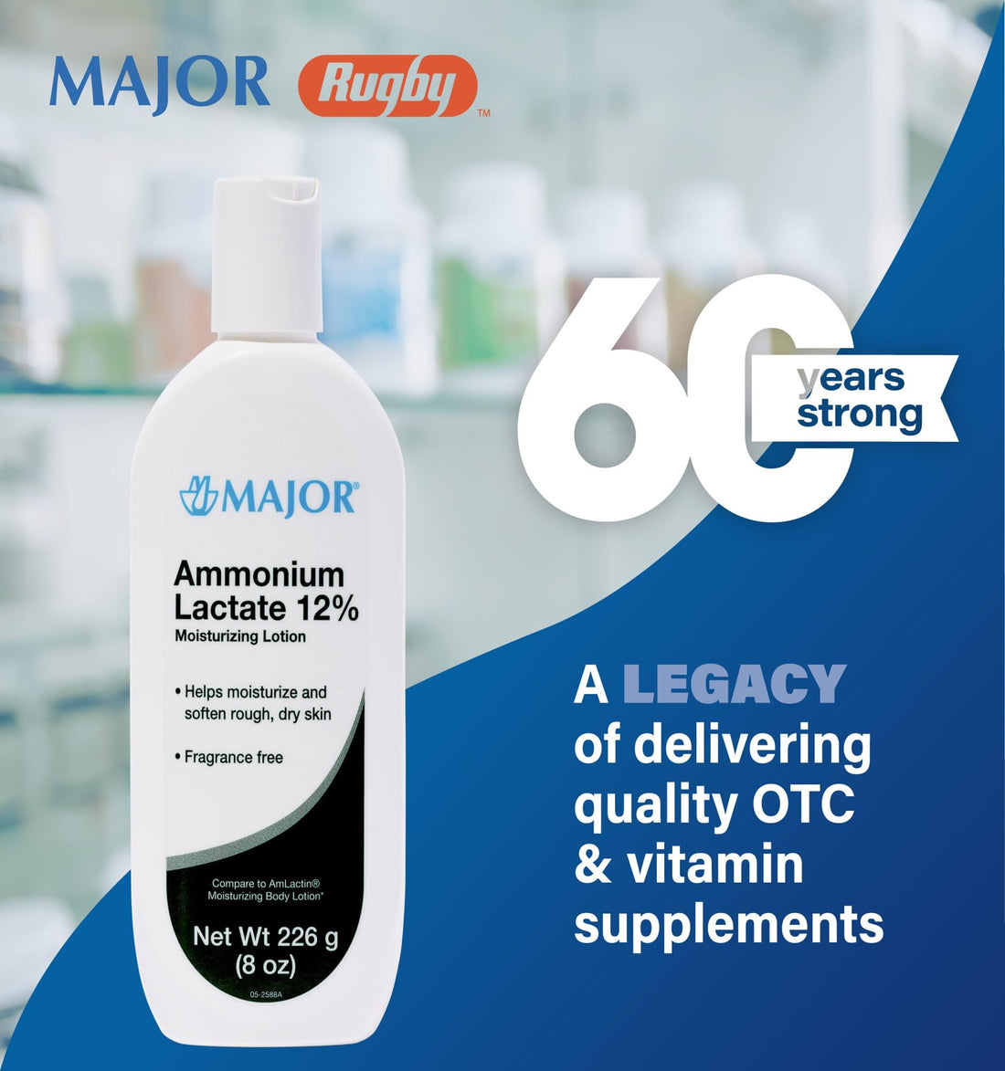 Major Ammonium Lactate 12%, 8oz