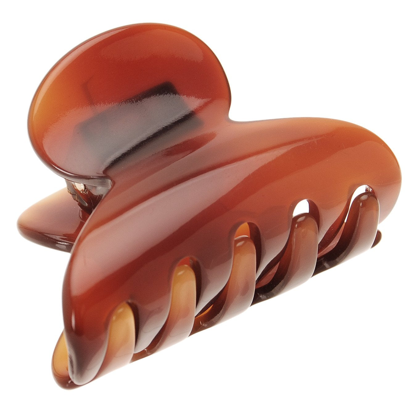 Tortoise : France Luxe Mini Couture Jaw - Tortoise