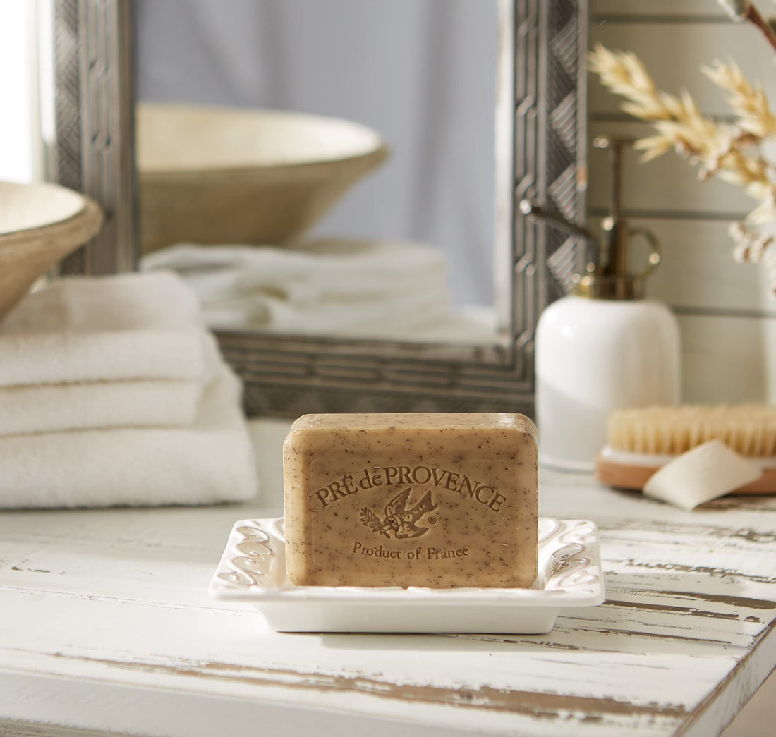Pre de Provence Shea Butter Enriched Artisanal French Soap Bar (250 g) - Herbs of Provence