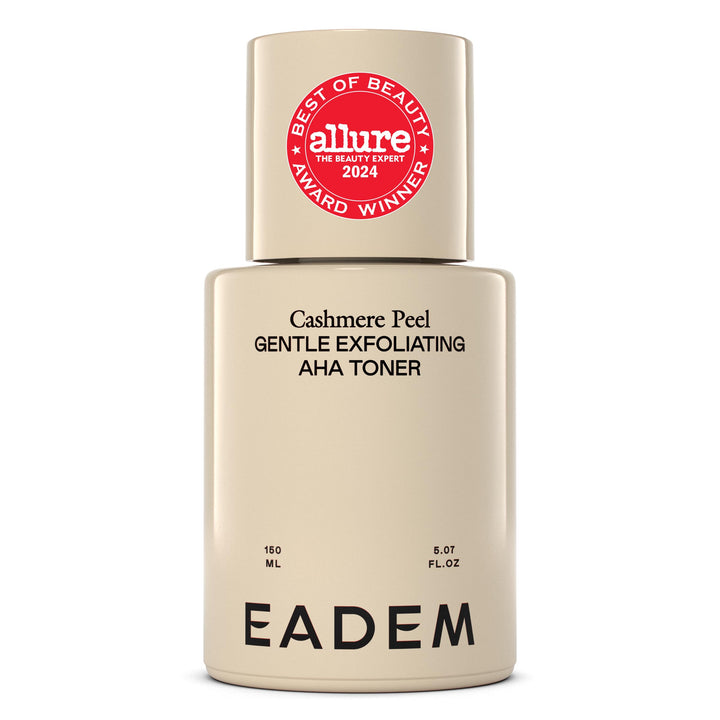 EADEM Gentle Exfoliating AHA & PHA Toner, Exfoliating Face Serum with Tranexamic Acid, AHA Exfoliant & Pore Minimizer for Face and Body, Acne Spot Serum, 5.0 oz, Cashmere Peel