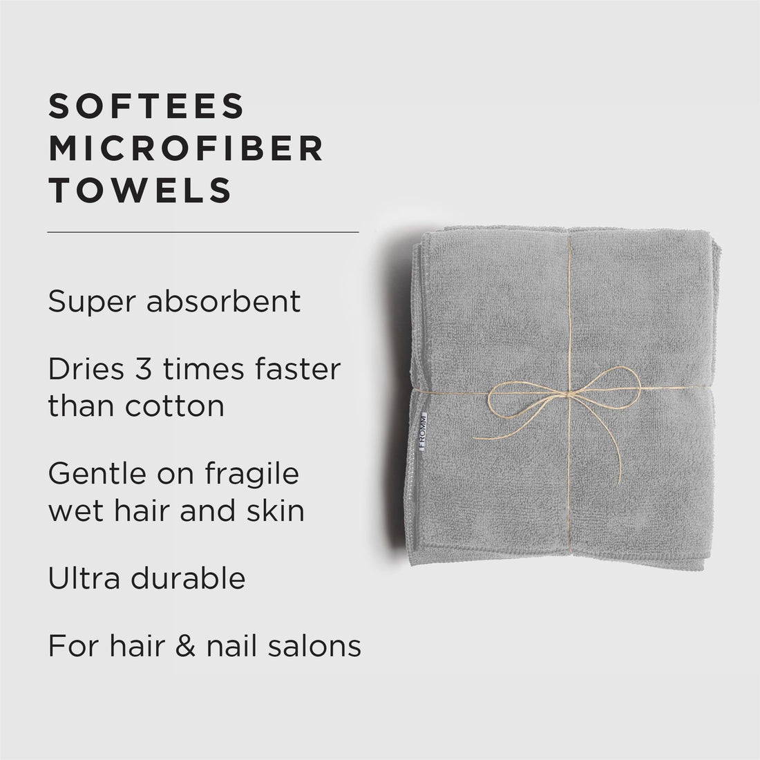 Diane Softees with Duraguard, Grey, 10 Pack, 45015