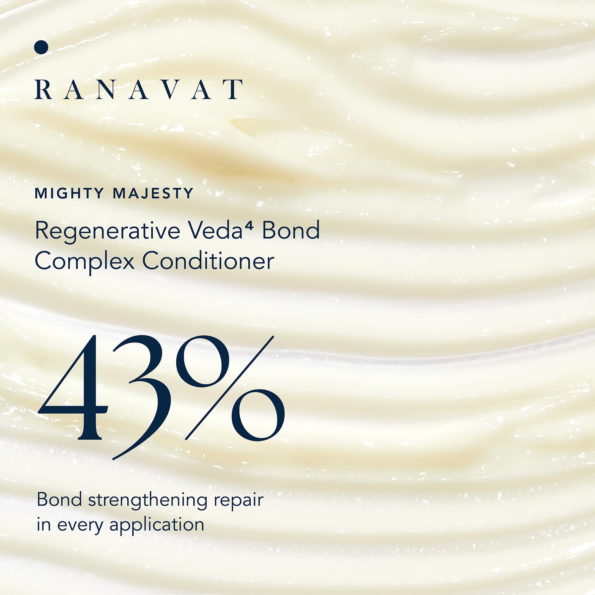 RANAVAT BOTANICS RANAVAT Bond Repair Hair Conditioner - Moisturizing Conditioner for Hair Breakage Repair & Scalp Care - Silicone-Free Volumizing Conditioner for All Hair Types (8 oz)