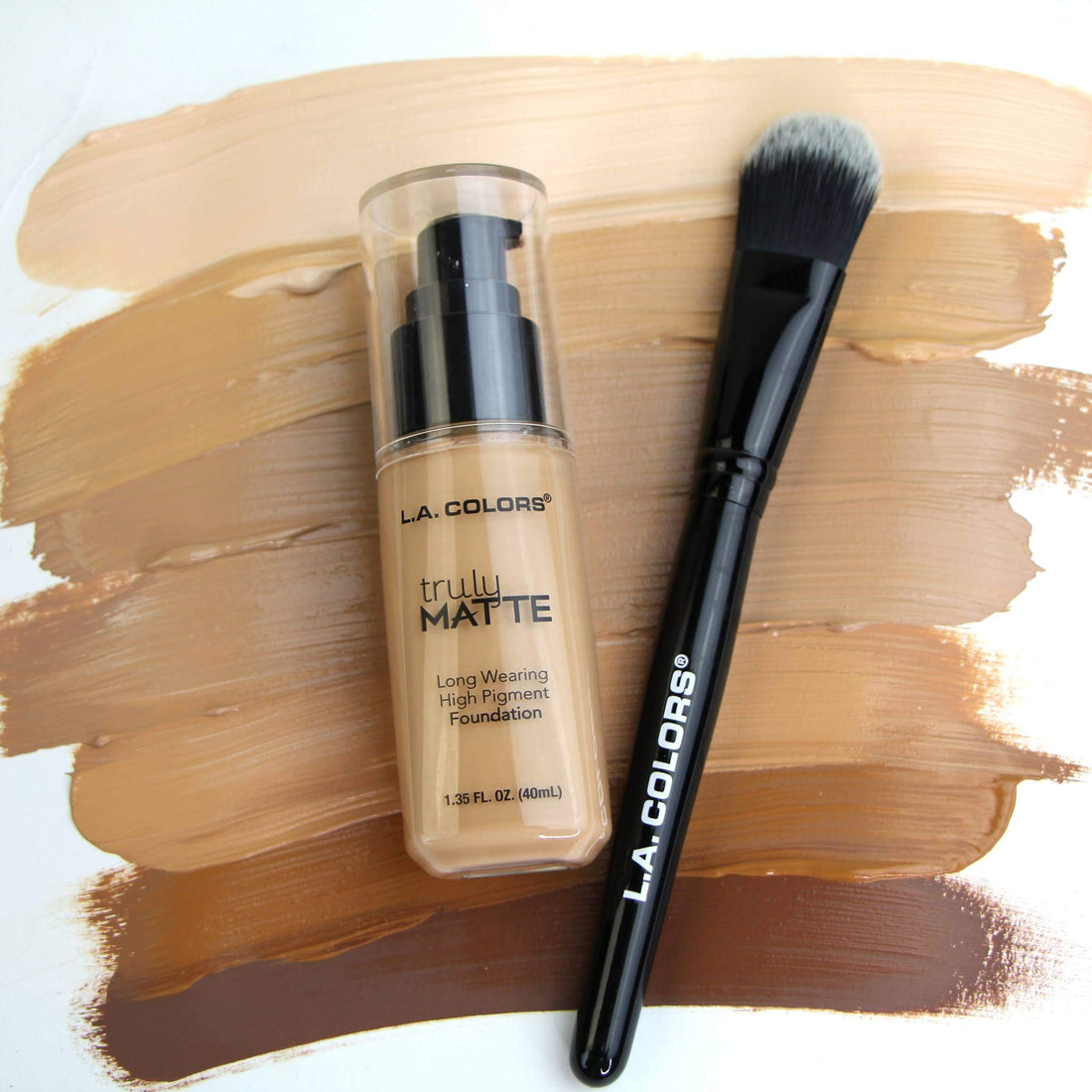 L.A. COLORS Truly Matte Foundation, Nude CLM353