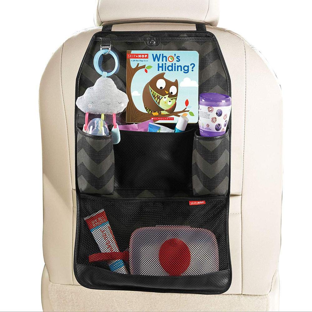 Skip Hop Back Seat Car Organizer, Style Driven, Black