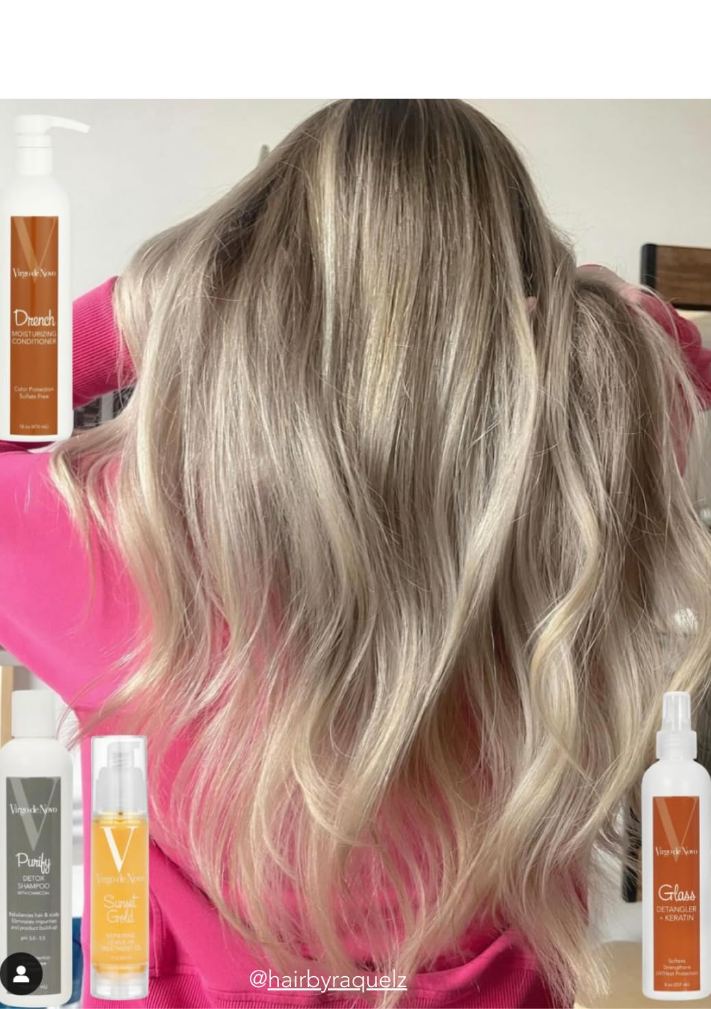 Virgo de Novo Professional Haircare Drench Moisturizing Conditioner 8 oz