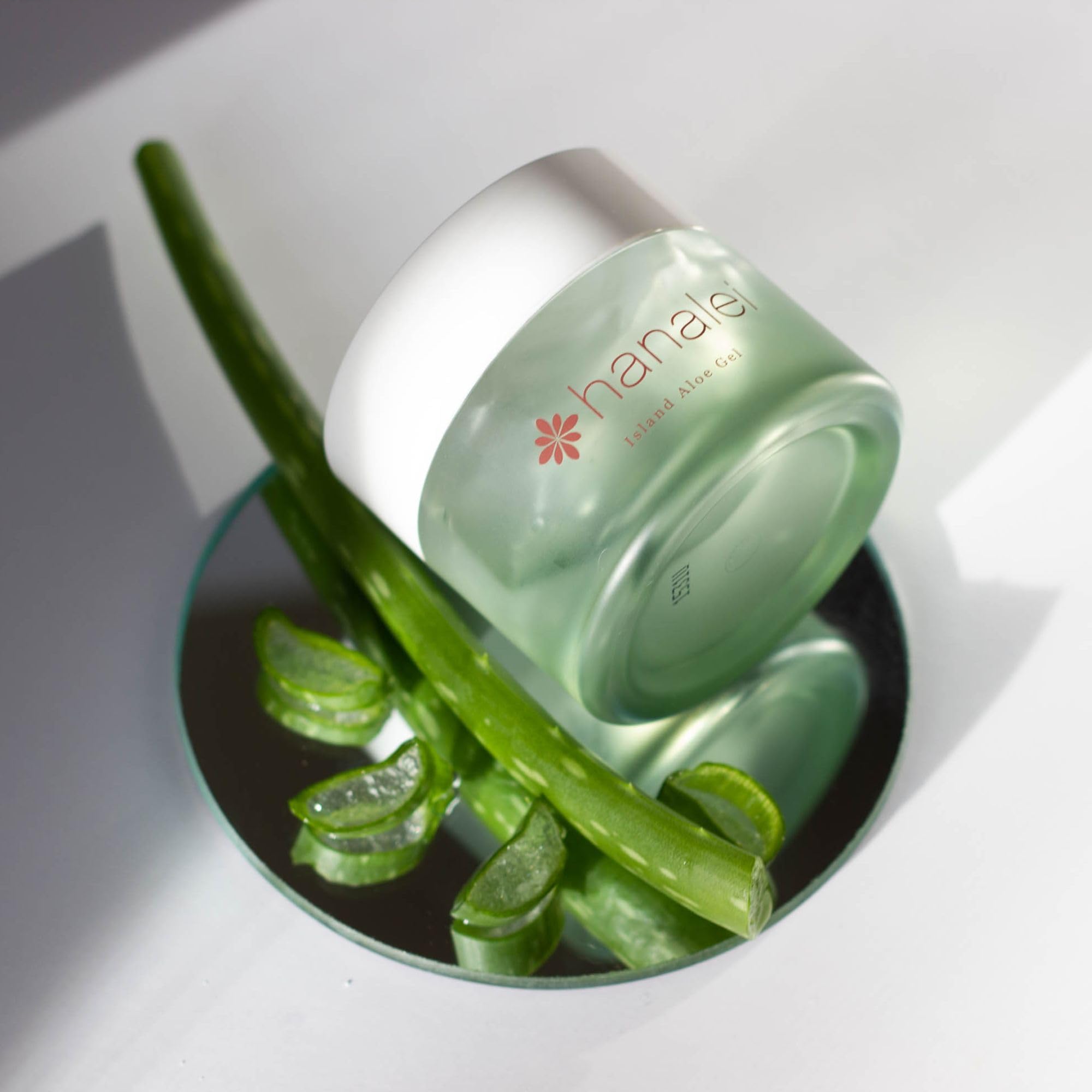 Aloe Soothing Gel (100g) with papaya enzyme, and infused with vitamins A, C, and E, from Hanalei Company