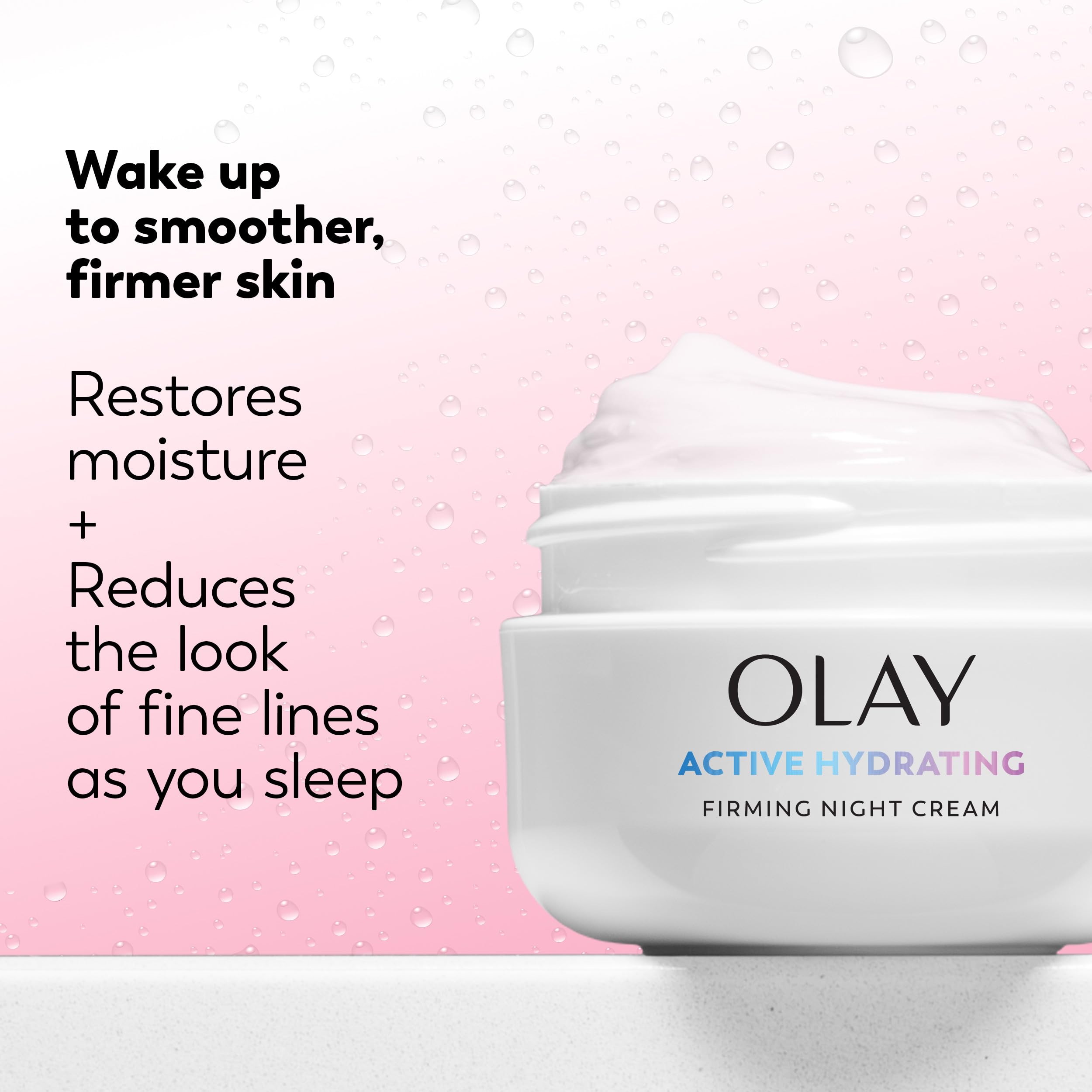 Olay Firming Night Cream, 1.9 Fl Oz (Pack of 3)