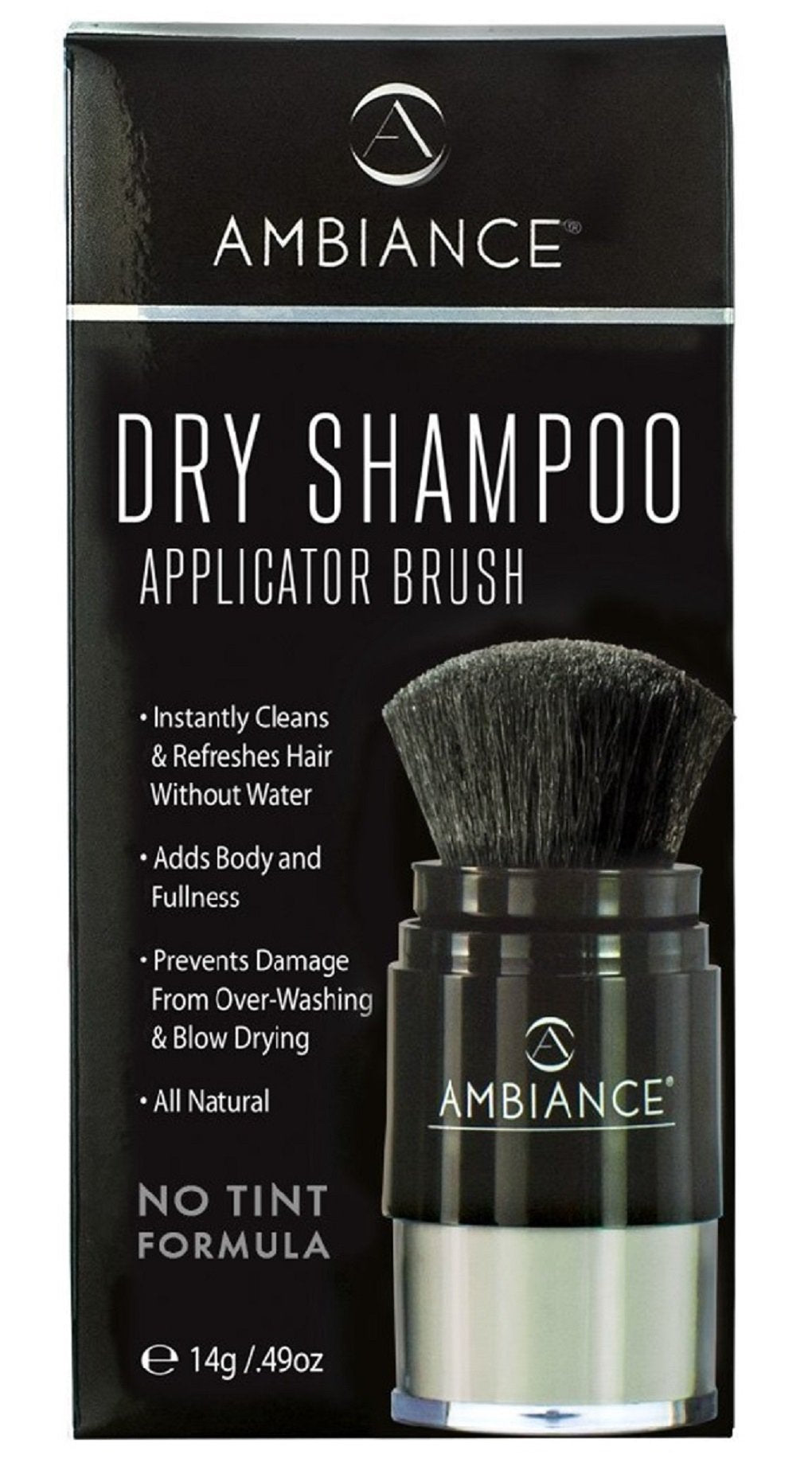 Ambiance Dry Shampoo Applicator Brush - Available in 5 Colors - No Tint