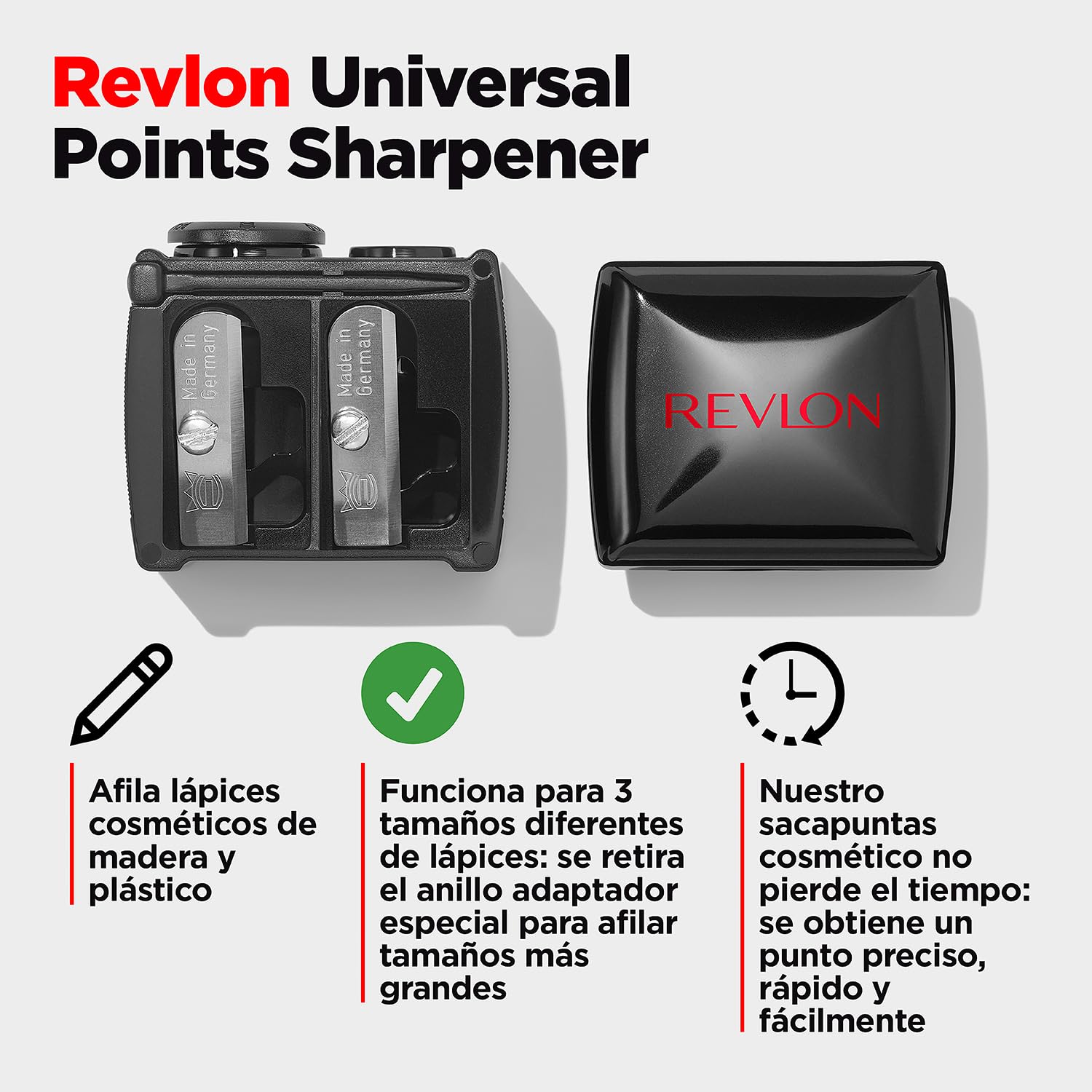 Revlon Universal Points Sharpener, 0.85 Ounce