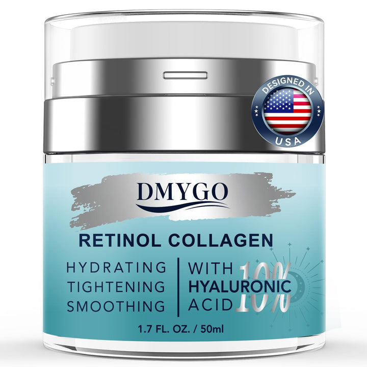 Neck Cream for Tightening and Firming, Instant Face Lift Cream with Retinol, Collagen & Hyaluronic Acid - Anti Aging Face Moisturizer for Women & Men Reduce Wrinkle, Retinol Cream for face 1.7 FL OZ