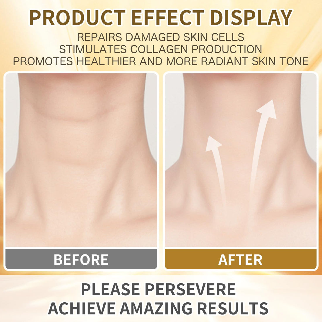Anti Aging Firming Neck Cream - Face Moisturizer Retinol Cream Anti Wrinkle Neck Collagen Cream, Chest Neck & Face Lifting Cream|Repairing|Moisturzing Skin Care for Men & Women(1.7 OZ)