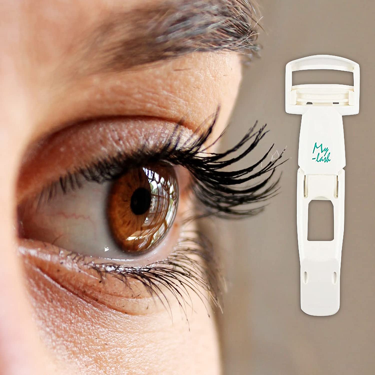 Seki Edge Folding Eyelash Curler (SS-602) - Lash Curler With Silicone Replacement Pads - Full Size Eye Lash Curler Folds for Portable Travel - Made in Japan