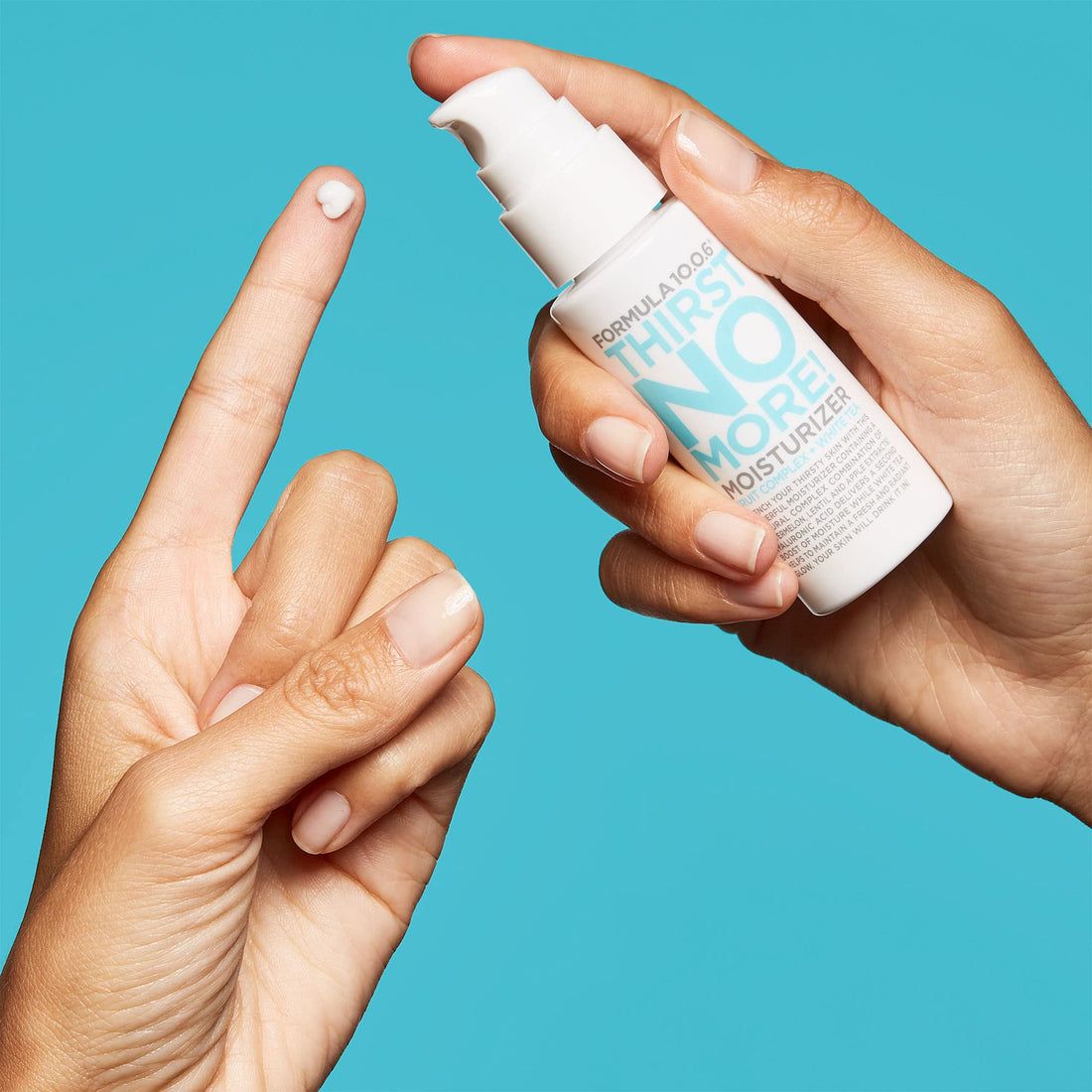 Formula 10.0.6 Thirst No More Moisturizer (1.69 Fl. Oz.) Daily Face Lotion that Hydrates & Nourishes Dry Skin - Vegan, Paraben-Free, Sulfate-Free & Cruelty-Free