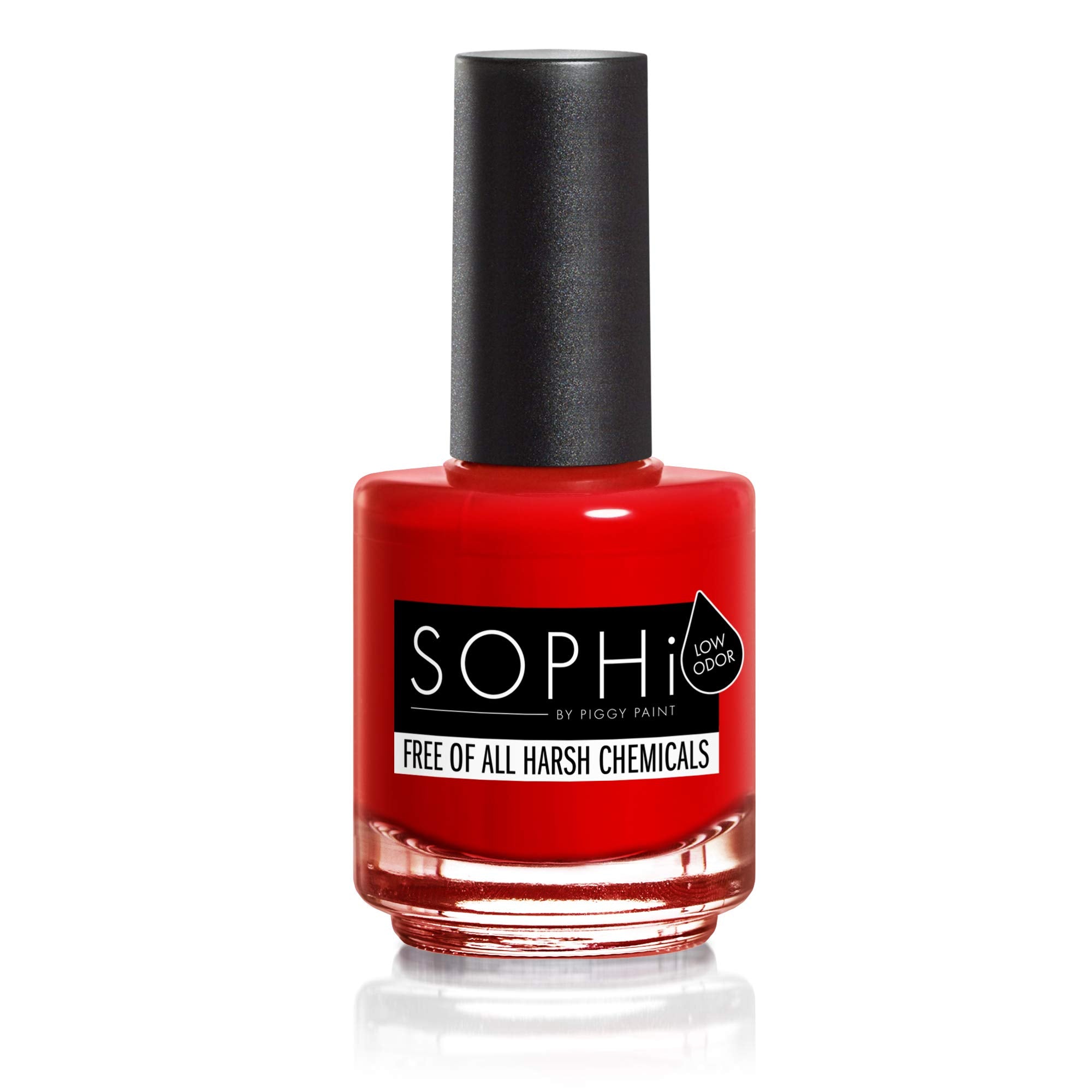 SOPHi Nail Polish, Red Bottom Stilettos, Non Toxic, Safe, Free of All Harsh Chemicals - 0.5 oz
