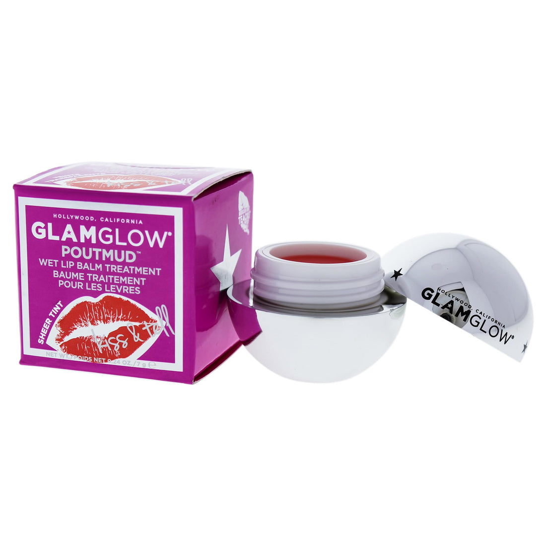 Glamglow/Poutmud Kiss & Tell Wet Lip Balm 0.24 Oz (7 Ml)