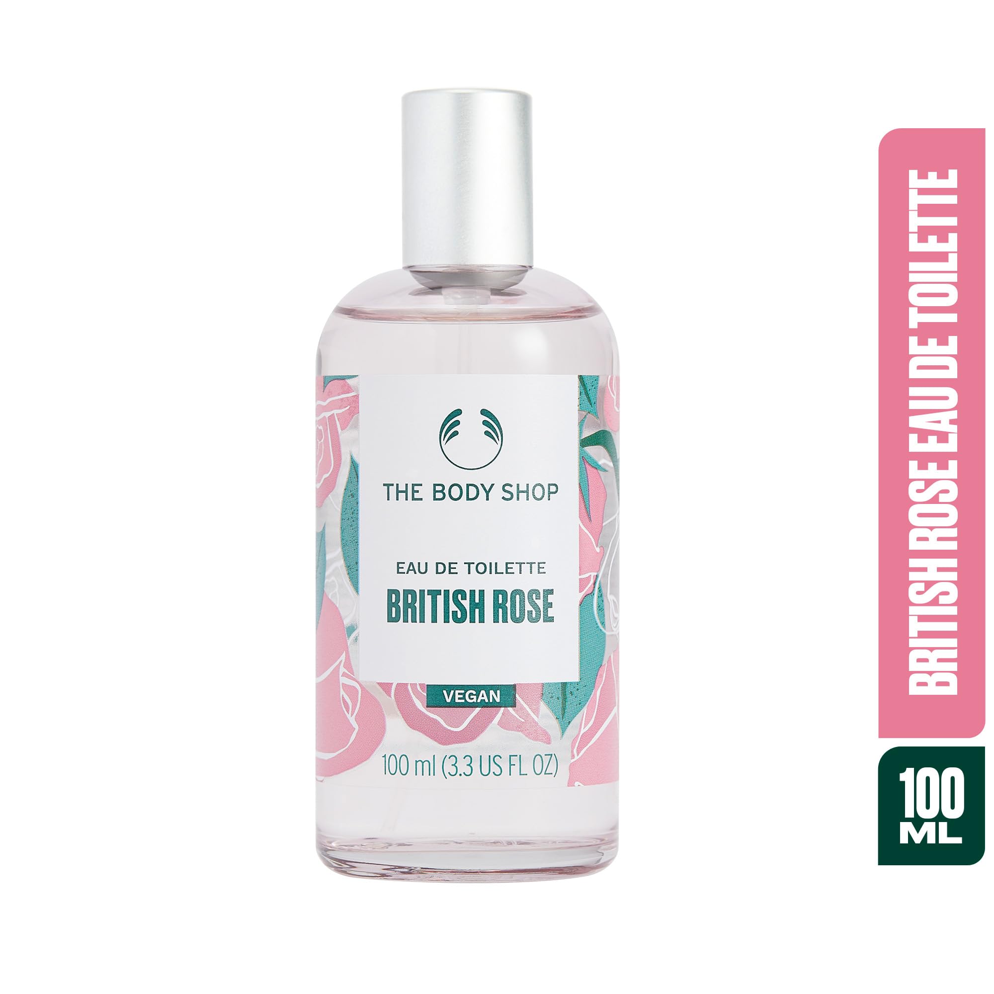 The Body Shop British Rose Eau De Toilette For Women, 100Ml