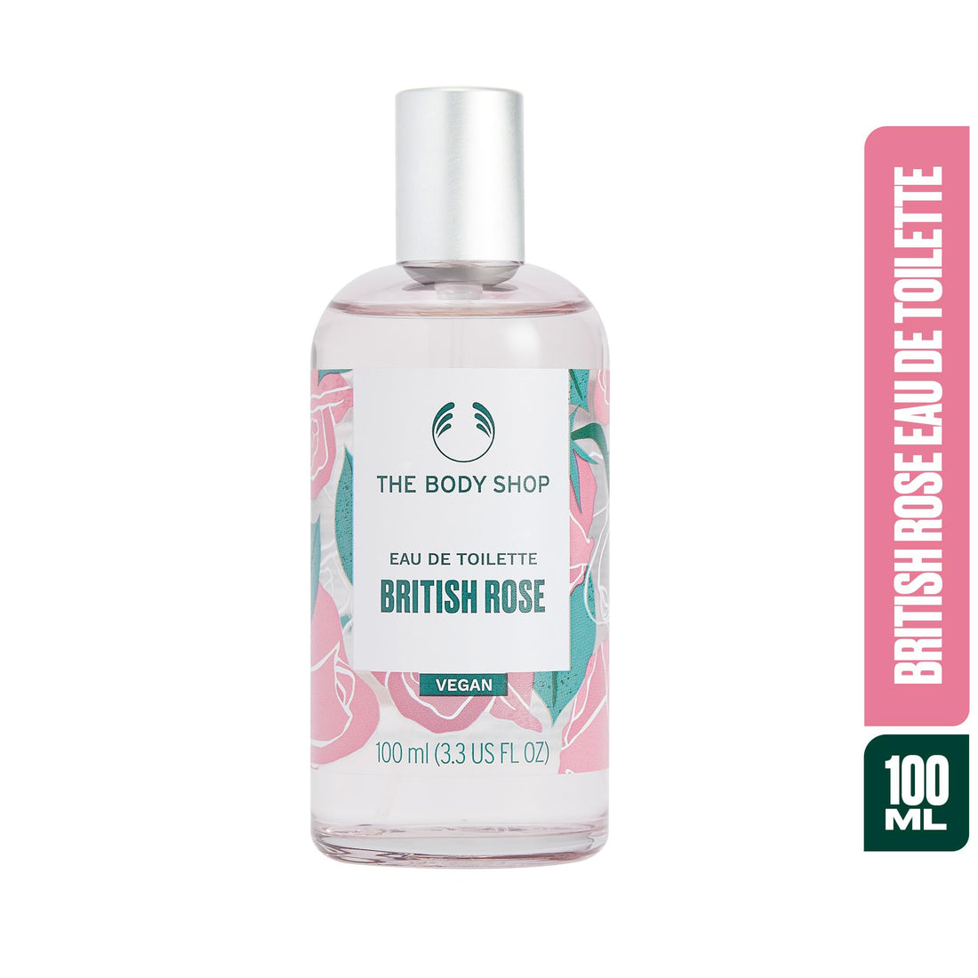 The Body Shop British Rose Eau De Toilette For Women, 100Ml