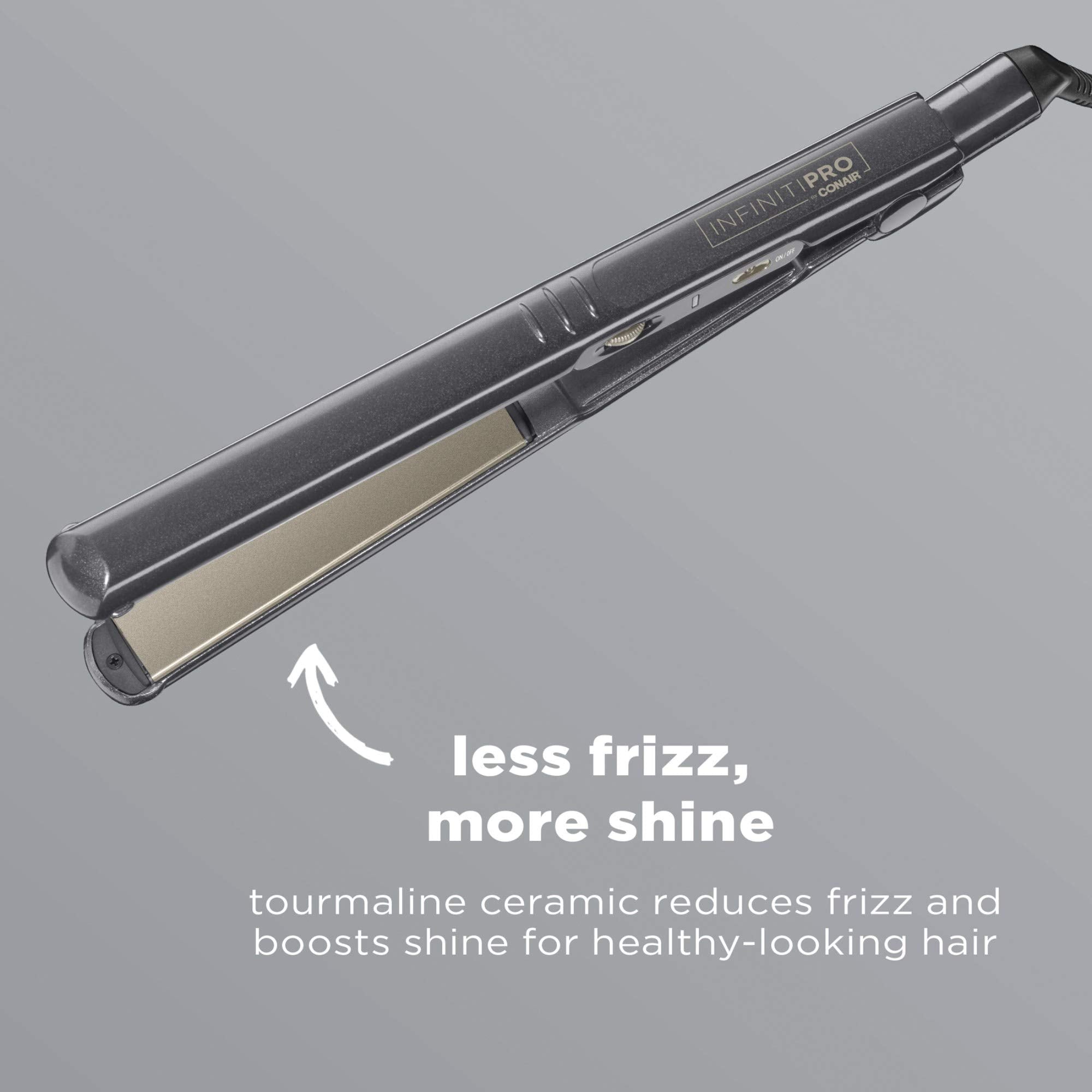 Conair CS710R Infiniti Pro 1 Inch Tourmaline Ceramic Flat Iron - Purple