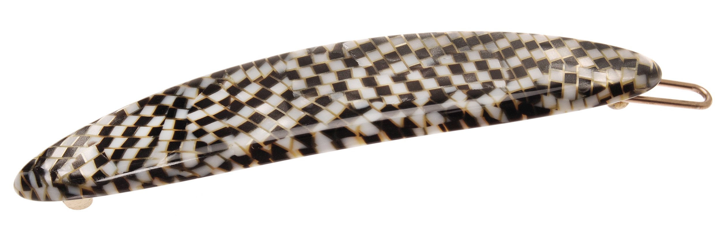 France Luxe Oblong on Tige Boule - Opera Silver