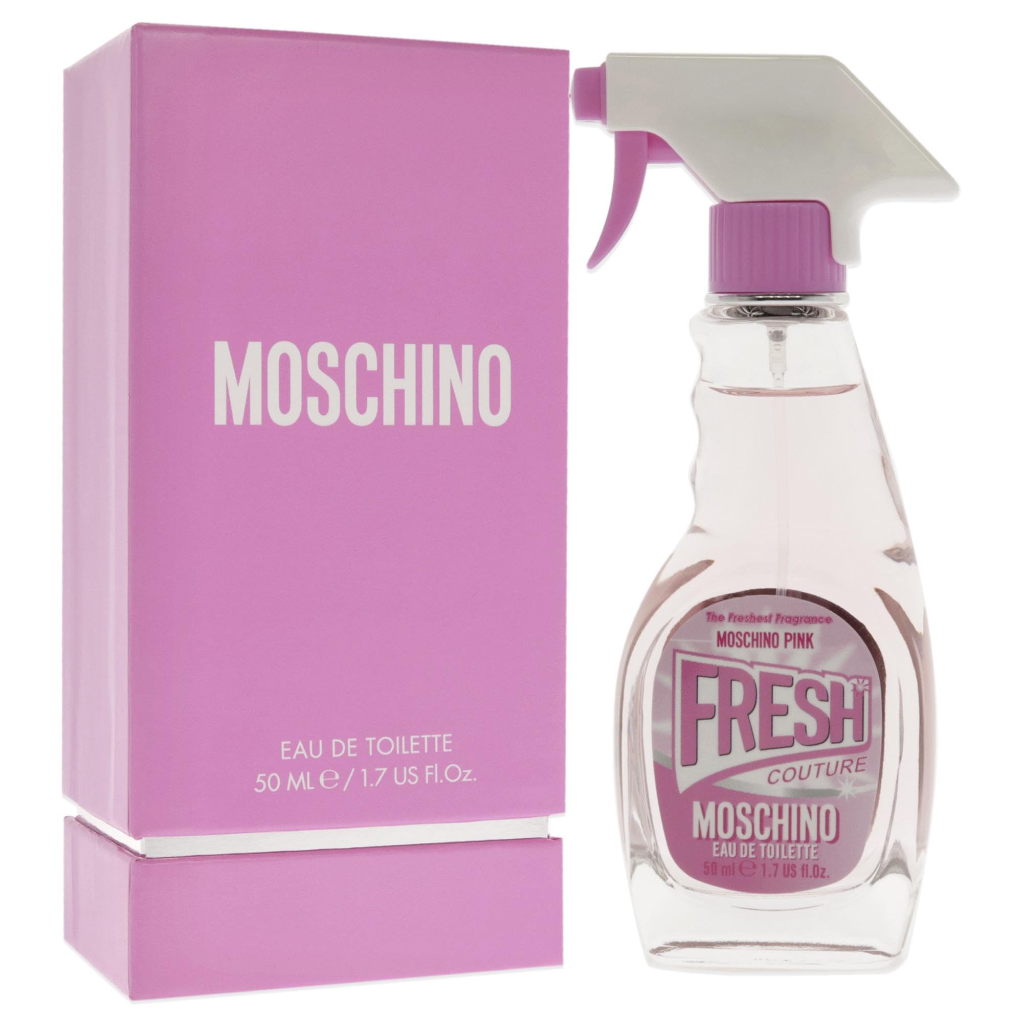 Moschino Pink Fresh Couture Eau De Toilette for her, 50ml